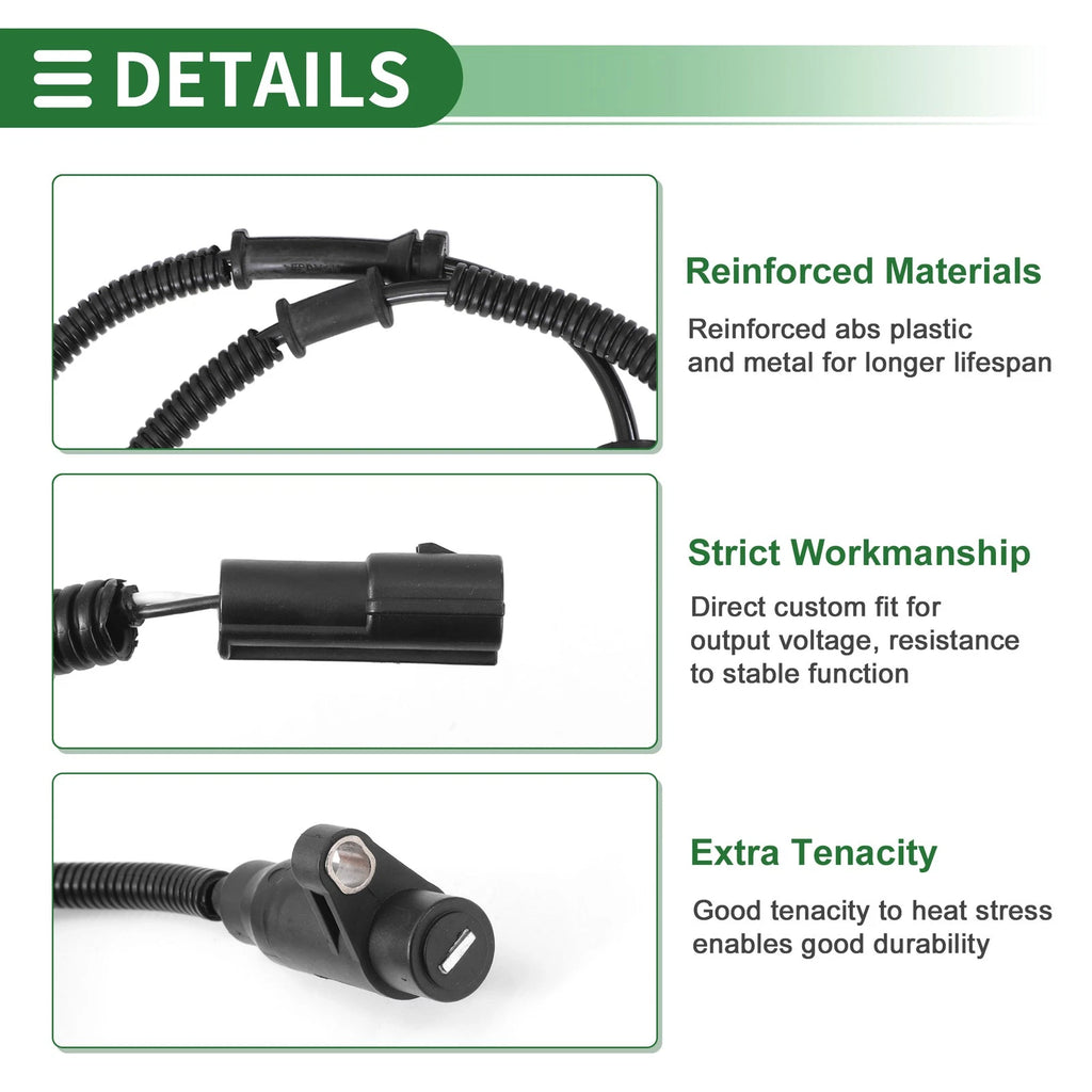 ABS Wheel Speed Sensor for Kia Sephia (1994–2001) 0K2A343711A/0K2CA43701