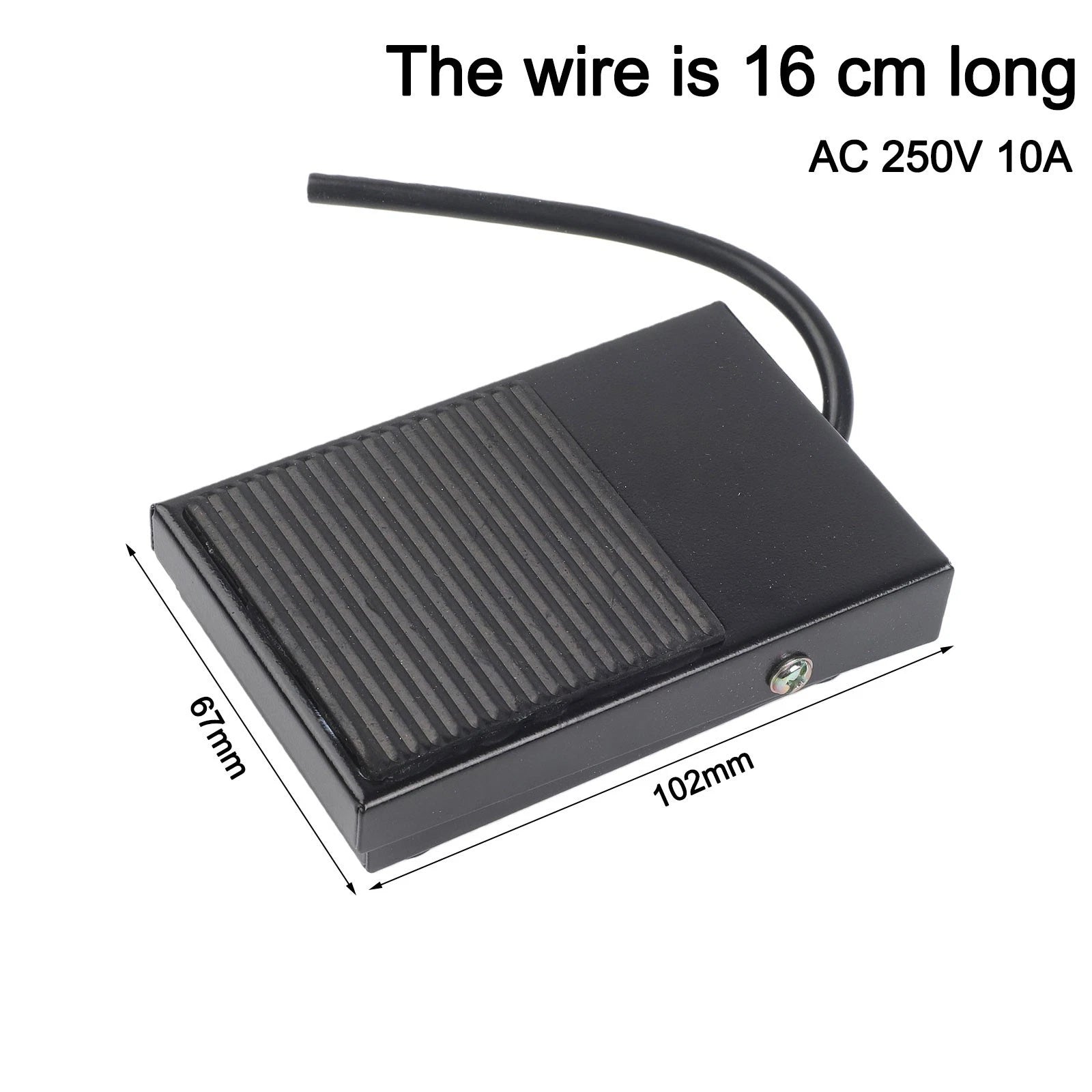 Metal Momentary Foot Pedal Switch for Universal Applications (2010–2023)