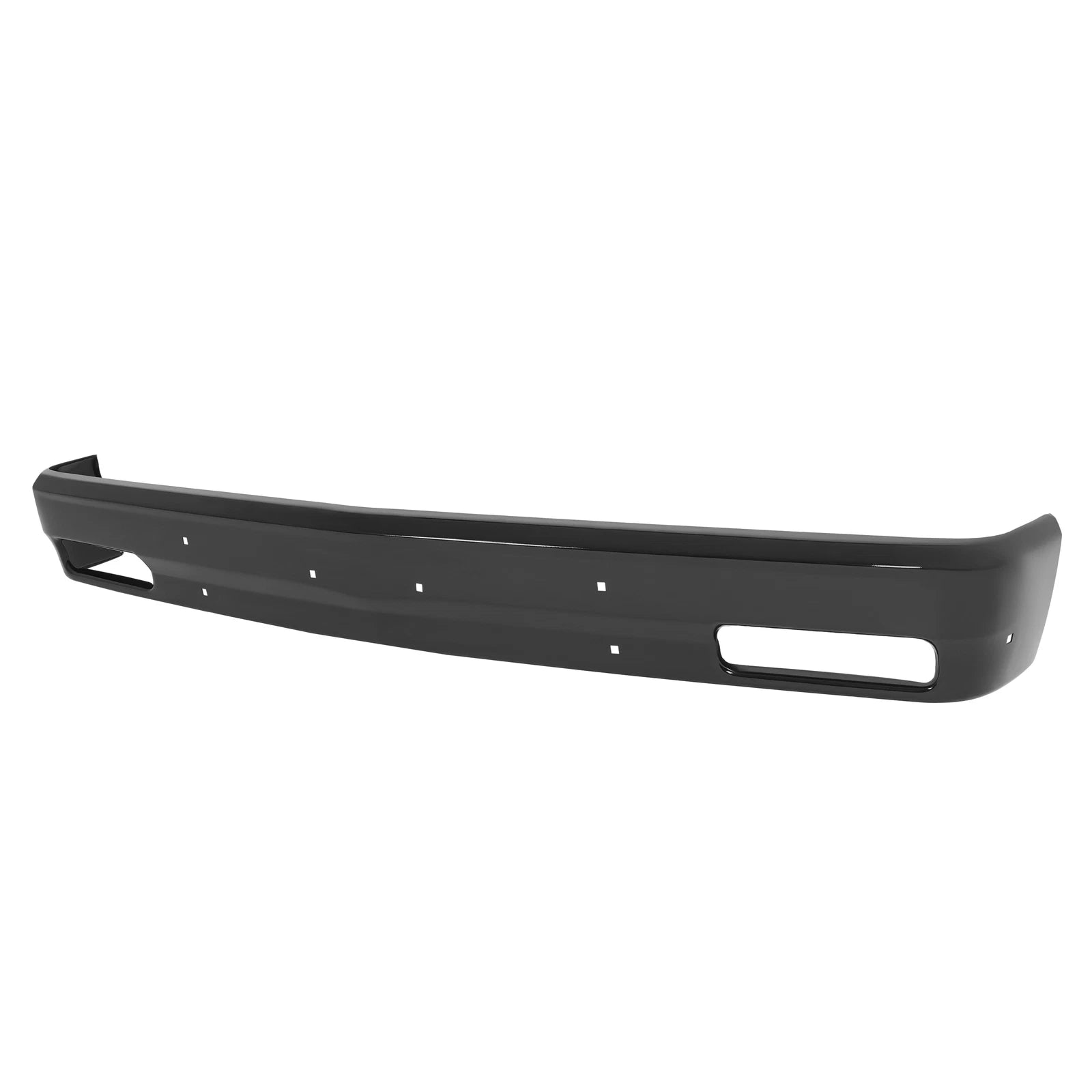 Black Steel Front Bumper Face Bar for Chevy S10 Blazer & GMC S15 Jimmy (1982–1994)