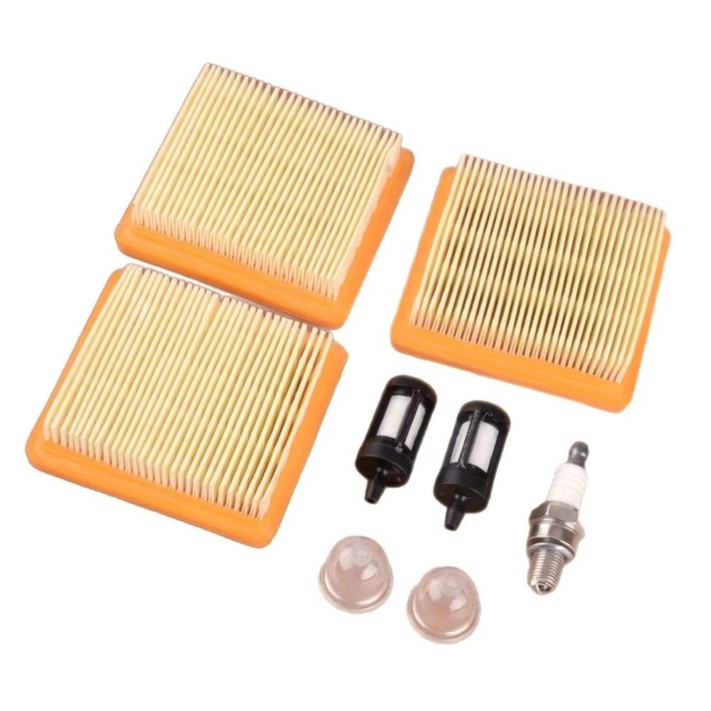 Air Fuel Filter Kit Set of 8 for FS91 FS91R KM91R FS89 FS131 FC96