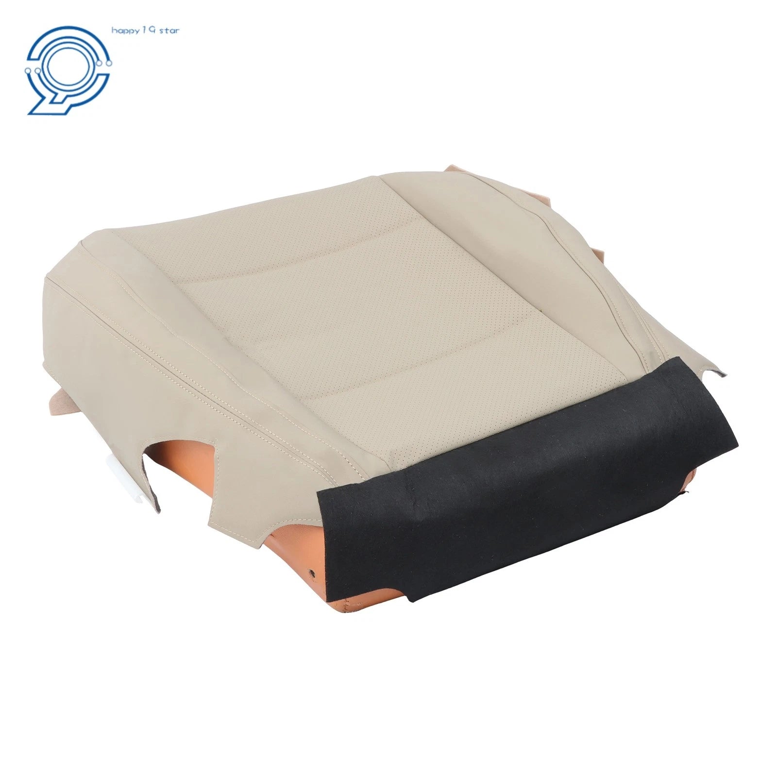 Driver Left Bottom Seat Cover for Subaru Outback (2015–2019) Perforated Tan