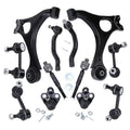 12pc Front Lower Control Arm Ball Joint Swaybar Tie Rod for Honda Civic (2006–2011)