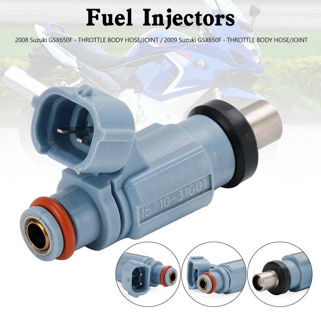 Fuel Injector 4 Holes 15710-17H00 for Suzuki GSX650F Katana (2008–2009)