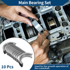 Main Bearing Set No. 2102026040 for Hyundai Accent (1995–2011)