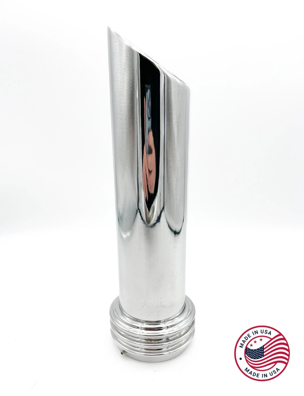 2 Barrel Carburetor Velocity Stack Polished Aluminum for 11 Inch Bug Dome (—)