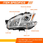 Chrome Headlight for GMC Sierra 1500 Limited (2019–2021)