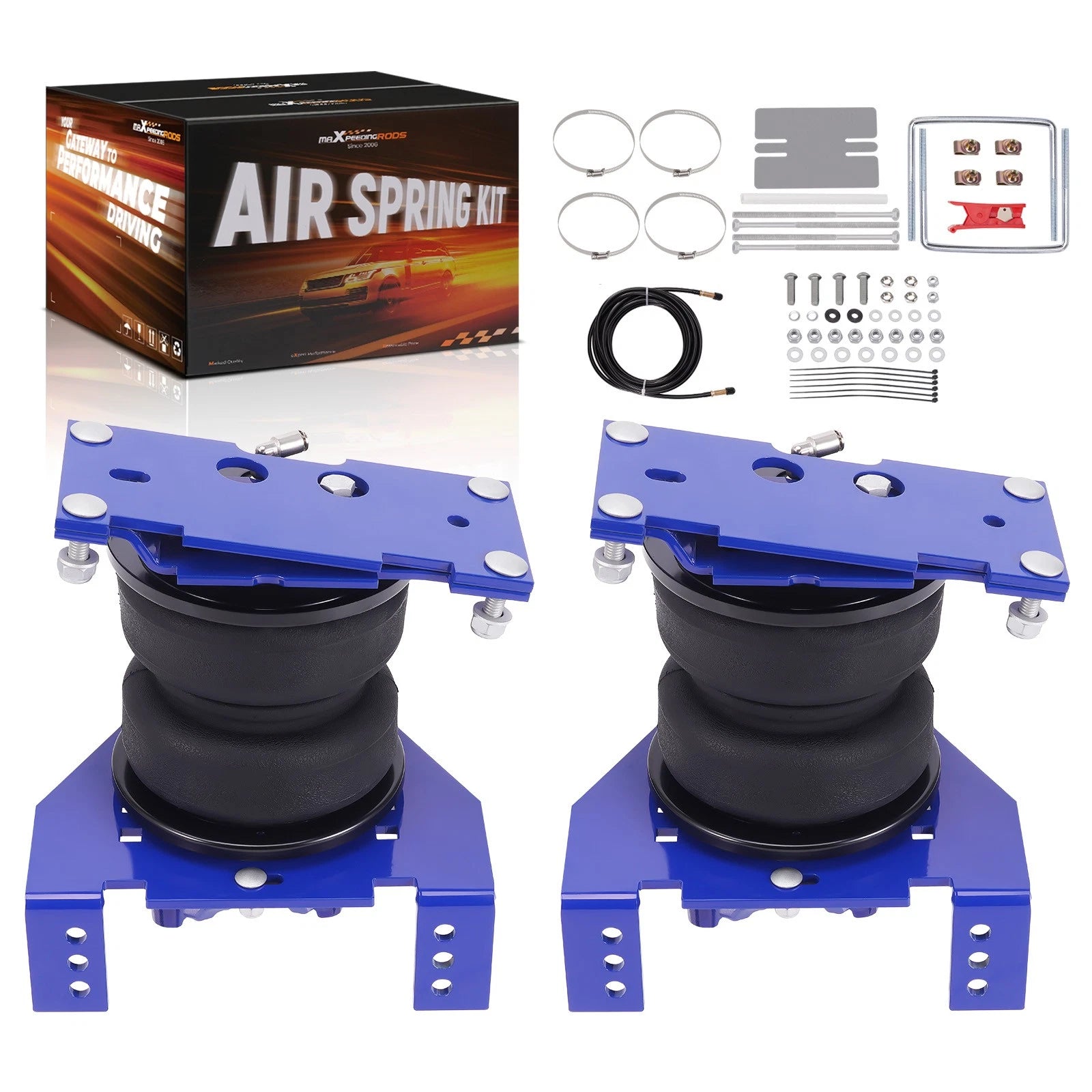 Rear Suspension Air Spring Leveling Bag Kit for Ford F250 F350 (2017)
