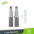 Set of 2 Square Spindle 8.25" x 1.5" with Fastening Accessories