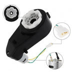 24V RS555 DC Motor Gearbox 40000RPM for Toy Vehicle Drive Systems