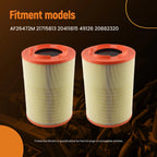 2PC Engine Air Filter for Volvo VNL VNM VN Trucks (2004)
