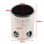 Rear Exhaust Pipe Tail Muffler Tip for Toyota Land Cruiser Prado (2003–2009)