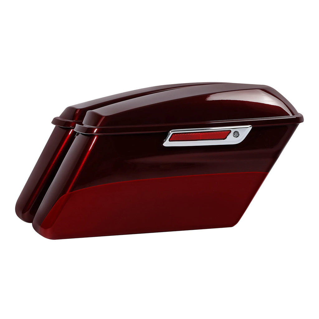 Hard Saddlebags for Harley Touring (2014–2023) Mysterious/Velocity Red Sunglo