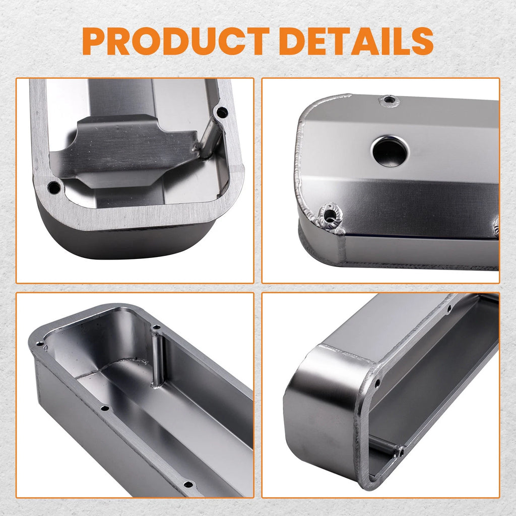 Tall Valve Covers for Ford BBF 429 460 V8 (1968-Present) Aluminum
