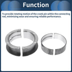 Main Bearing Set No. 1221540F00 for Nissan Frontier (1998–2007) 10 Pcs