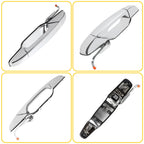 Chrome Door Handle for Chevy GMC (2007–2013) Left Rear