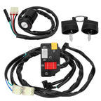 Left Handlebar Kill Switch & Key Switch for Honda Recon 250 TRX250TM (2007–2020)