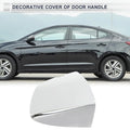Front Left Door Handle Lock Cylinder Cover for Volkswagen Sagitta (White)