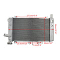 Radiator Cooling Engine Cooler for Kawasaki ZX-4R ZX-4RR (2023–2024) 39060-0758