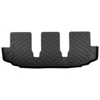 Set of 3 Row Floor Mats for Toyota Highlander (2020–2025) TPE Rubber All Weather