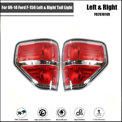 Tail Lights for Ford F150 (2009–2014) Left+Right Pair