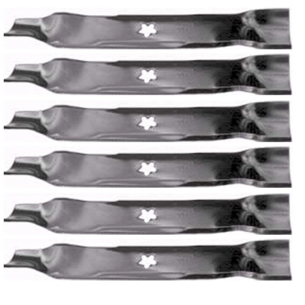 6 PK Rotary Blade for Craftsman 163819, 152443 (AYP 46" 3 Blade)