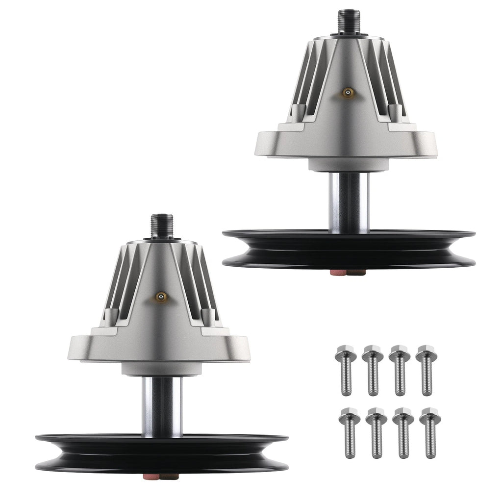 2X Spindle Assembly for Cub Cadet LTX1045 LTX1046 (2010–2015) 918-04636 918-04865A