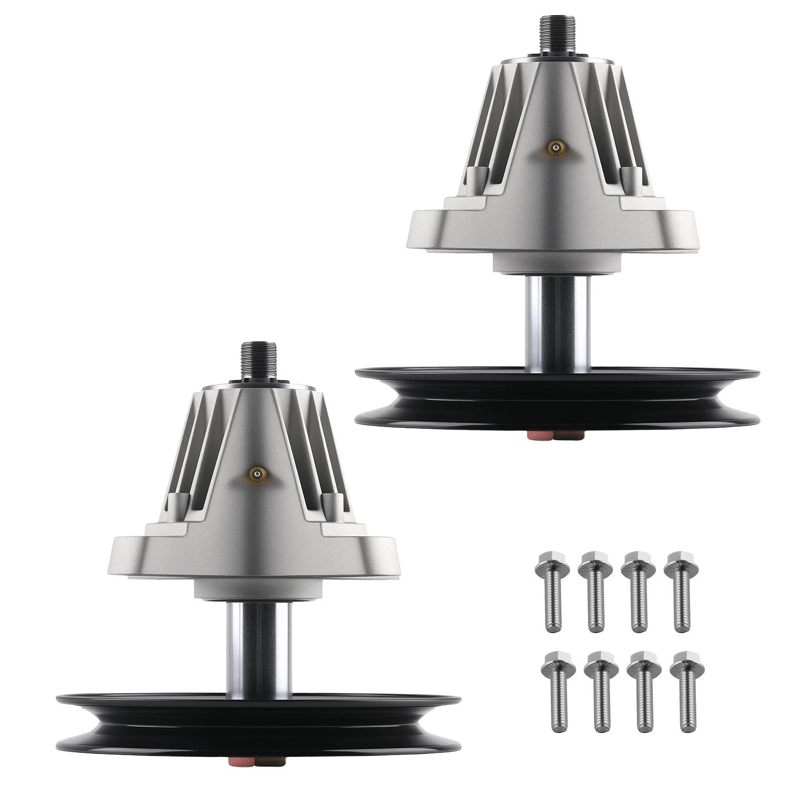 2X Spindle Assembly for Cub Cadet LTX1045 LTX1046 (2010–2015) 918-04636 918-04865A