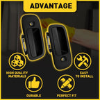 Set of 2 Outside Front Door Handles for 1996–2009 Chevy Express Van