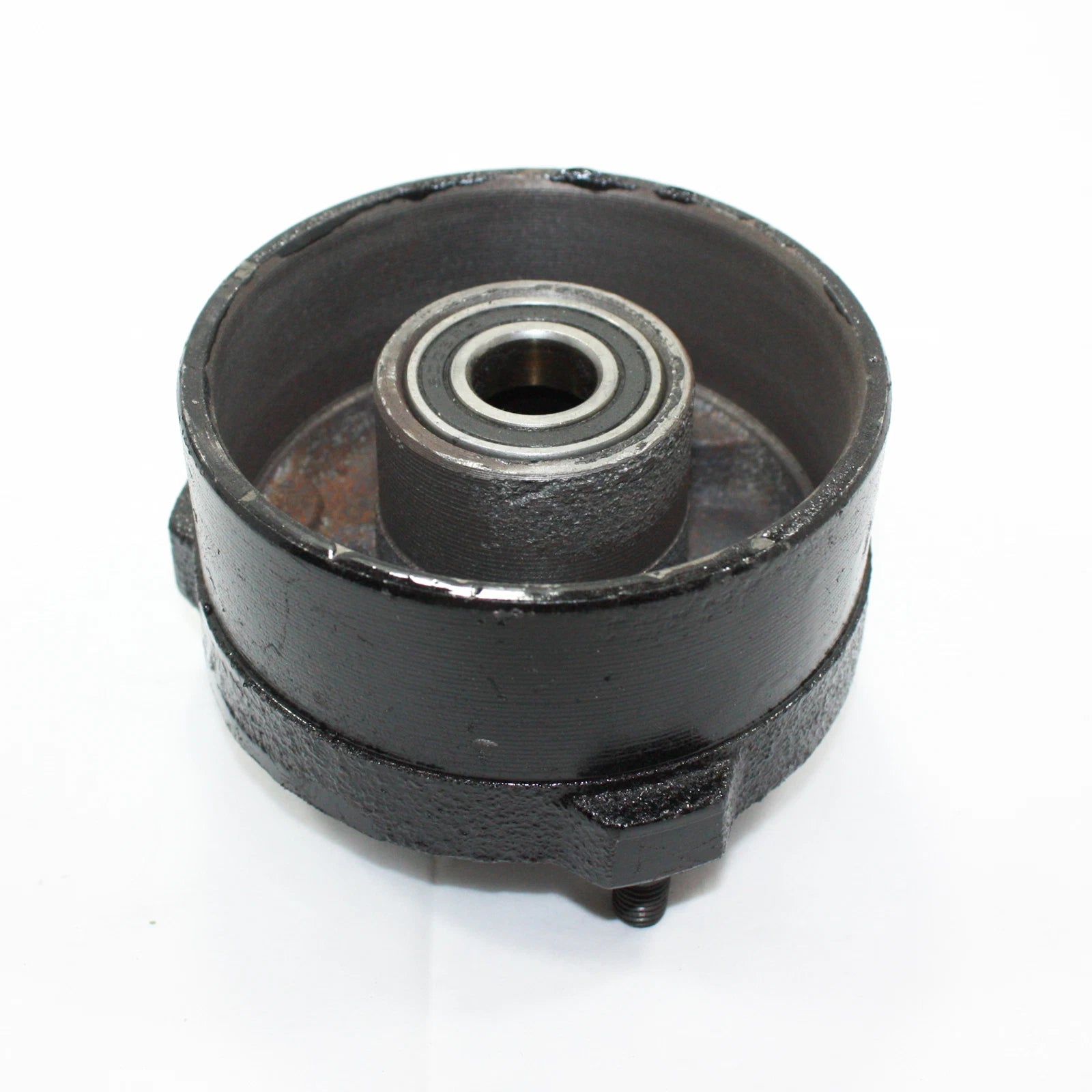3 Stud Drum Brake Housing Wheel Hub + Shoes for 110cc 125cc Quad ATV (N/A)