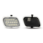 White LED Side Mirror Puddle Lights Ford F-150 (2015–2022)