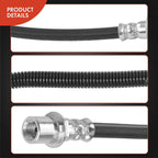 2X Front Brake Hydraulic Hose for Chevy Silverado 1500 (2006-2007)