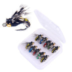 10pcs Trout Flies Lures Imitation Insects for Freshwater Fishing
