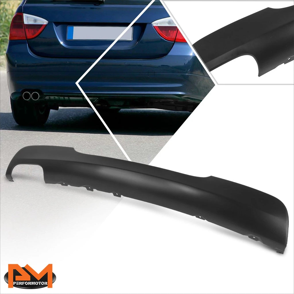 Rear Lower Bumper Valance Air Dam Deflector for BMW 325xi (2006)