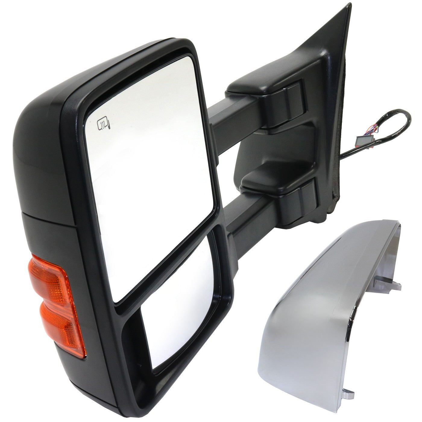 Tow Mirror Set for Ford F450 Super Duty (2011–2016) Power Heated Memory