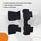 All-Weather Floor Mats for BMW X3/X4 (2018–2025) TPE Anti-Slip Black