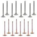 Set of 16 Intake & Exhaust Valves for Saab 9-3, 9-3X, Chevy Cobalt, Ion (2003–2010)