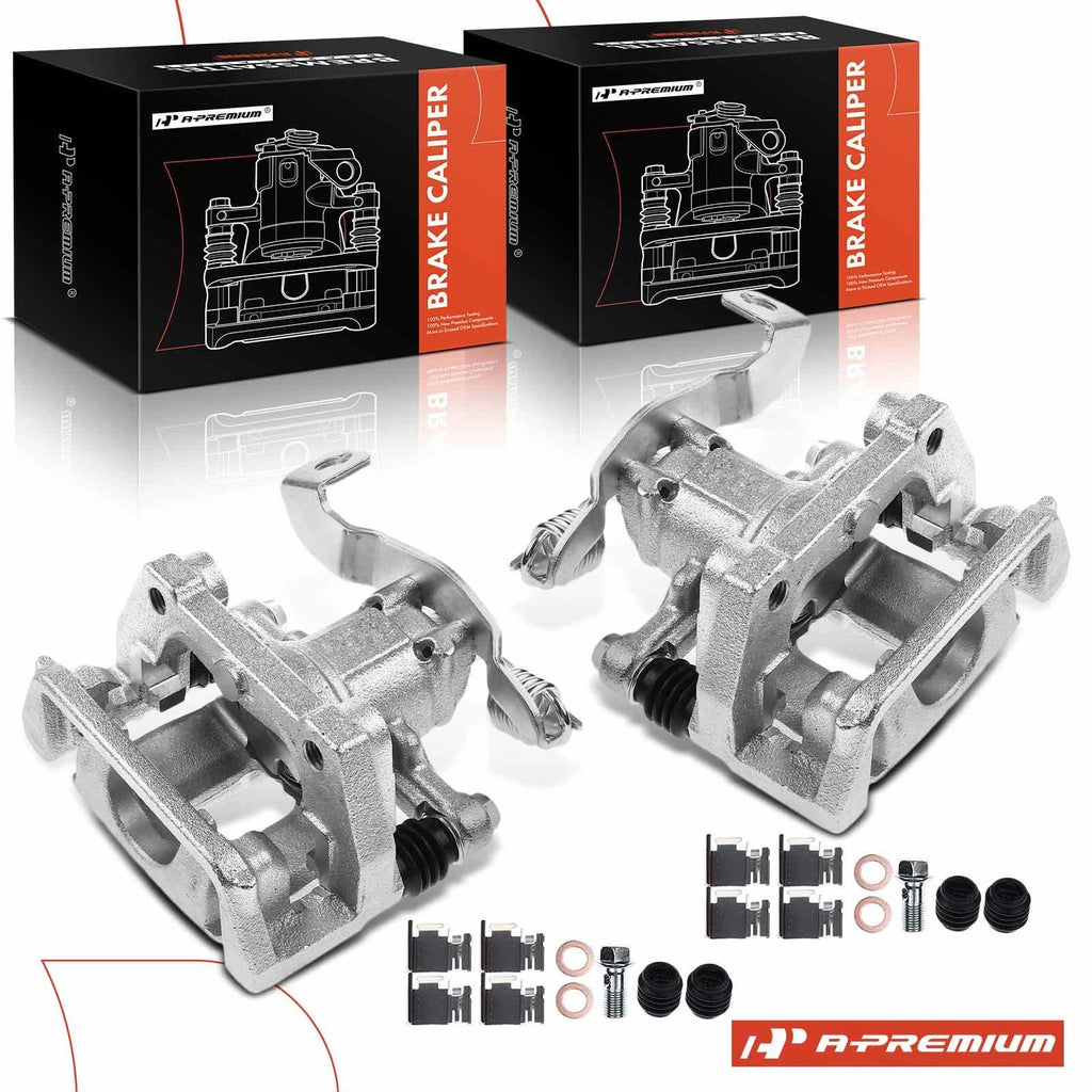Pair Rear Brake Calipers for Ford Taurus (2008–2009) Taurus X Mercury Sable