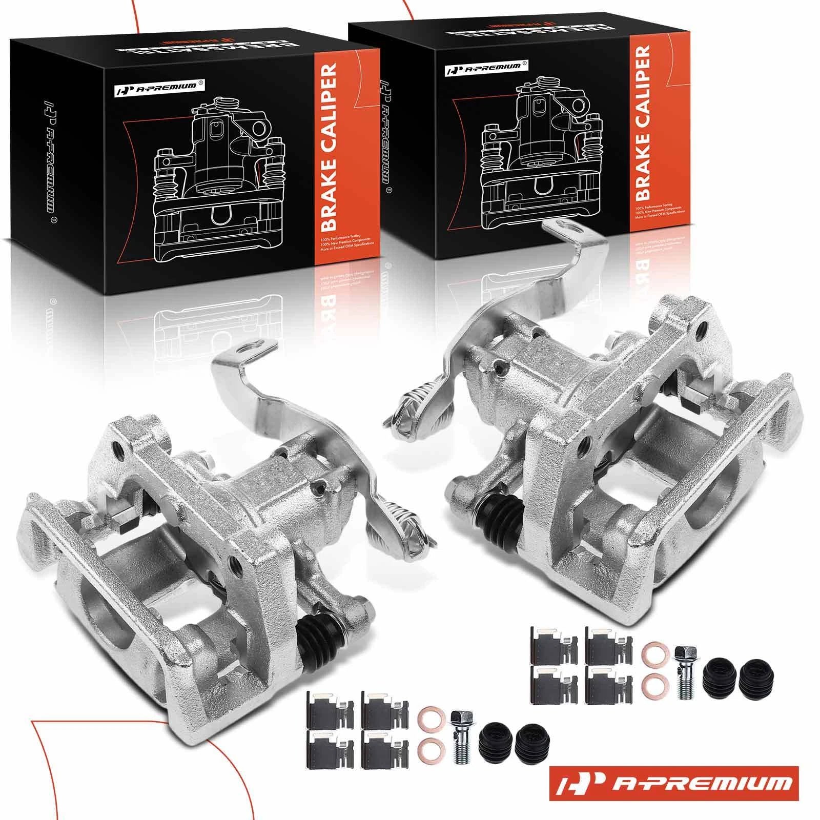 Pair Rear Brake Calipers for Ford Taurus (2008–2009) Taurus X Mercury Sable