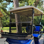 Tinted Polycarbonate Folding Windshield for EZGO RXV (2008–Present)