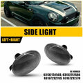 2X Front Side Marker Fender Light Clear Lens for Mini Cooper R55 R56 R57 R58 (2007–2015)