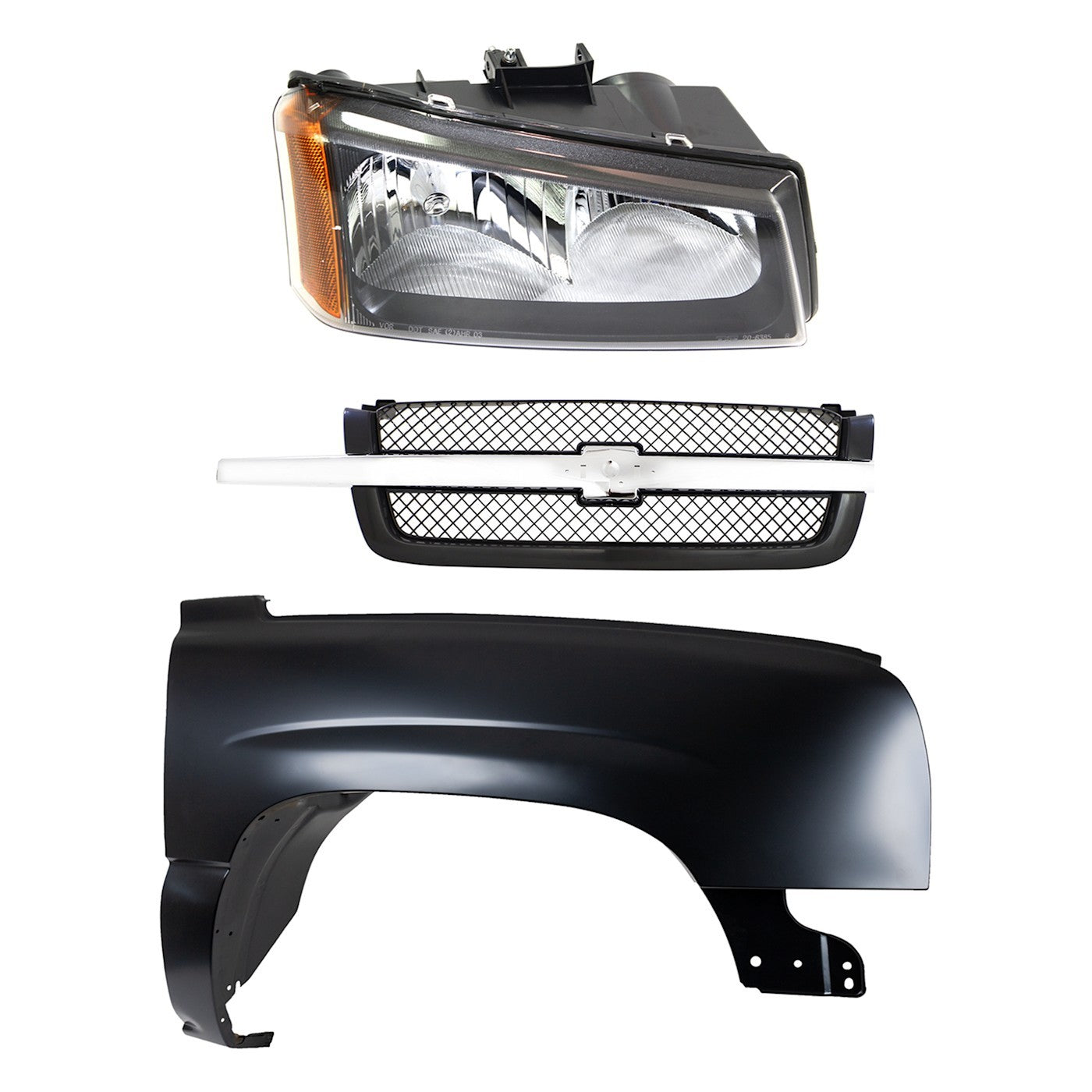 Fender and Headlight Kit for Chevrolet Silverado 1500 (2003–2006)