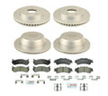 Brake Kit Disc Rotors & Pads for Chevy GMC 4WD AWD RWD (304mm/330mm)