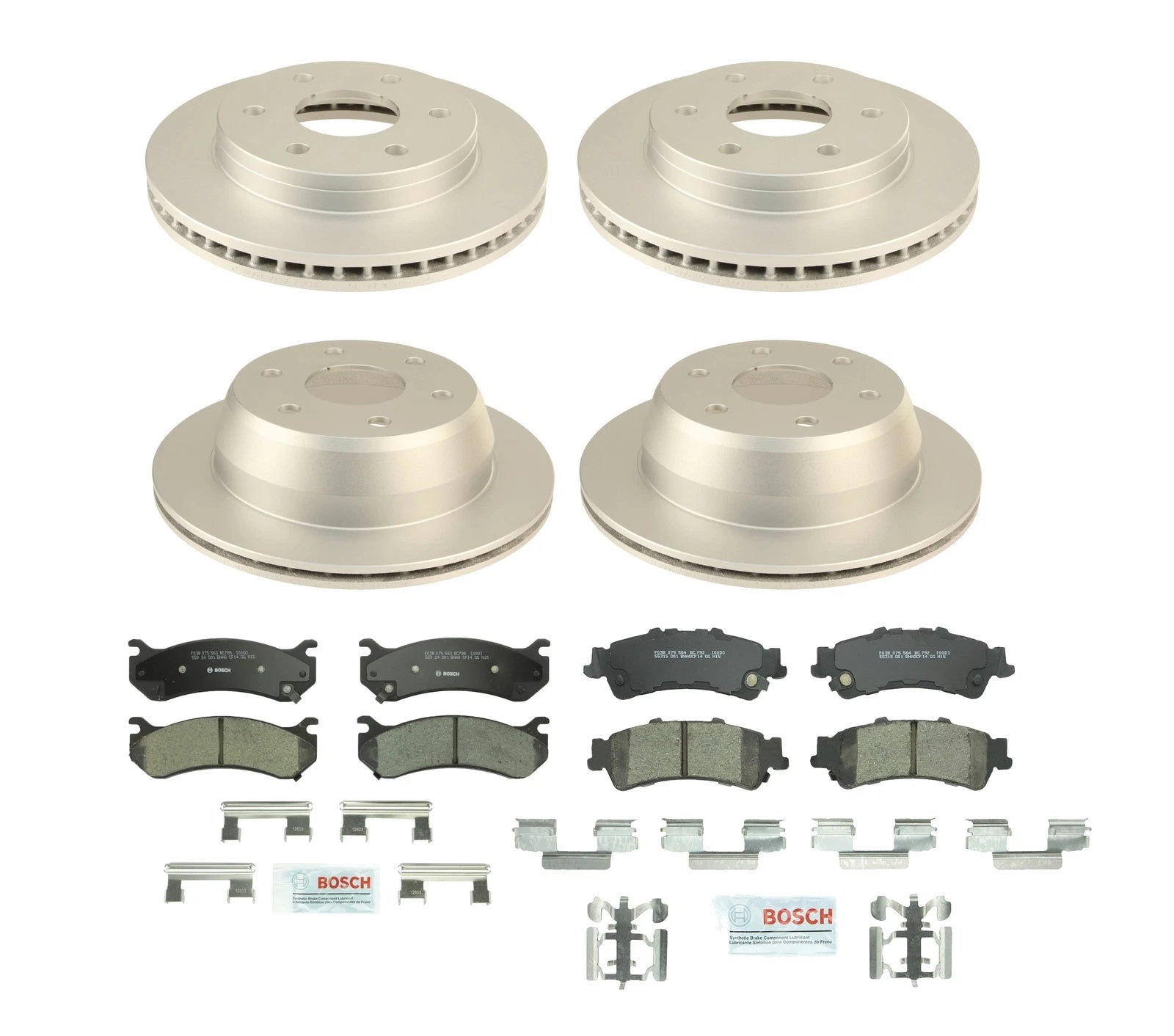 Brake Kit Disc Rotors & Pads for Chevy GMC 4WD AWD RWD (304mm/330mm)