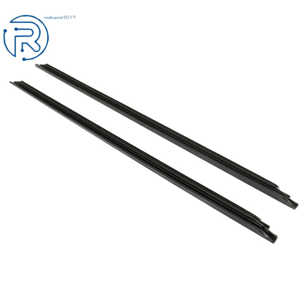 Set of 4 Rubber Window Outer Belt Molding for Ford Super Duty (1999–2014)