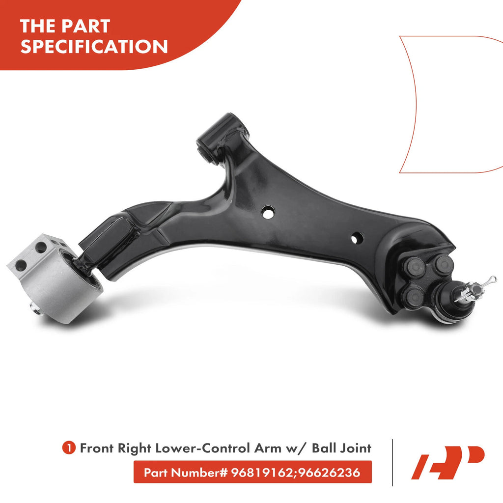 Front Right Lower Control Arm with Ball Joint for Chevy Saturn Vue (2002â2009)