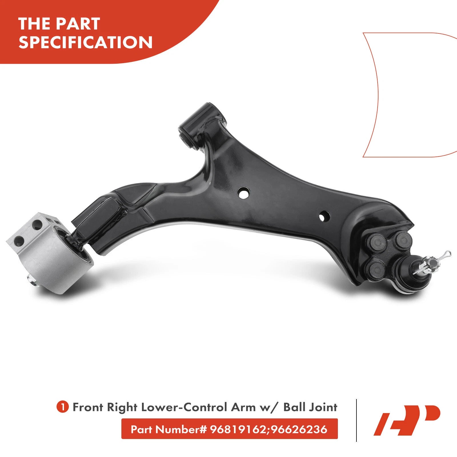 Front Right Lower Control Arm with Ball Joint for Chevy Saturn Vue (2002â2009)