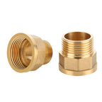 Brass Pipe Reducer 1" to 1/2" for Converting Larger Lines to Smaller Outlets