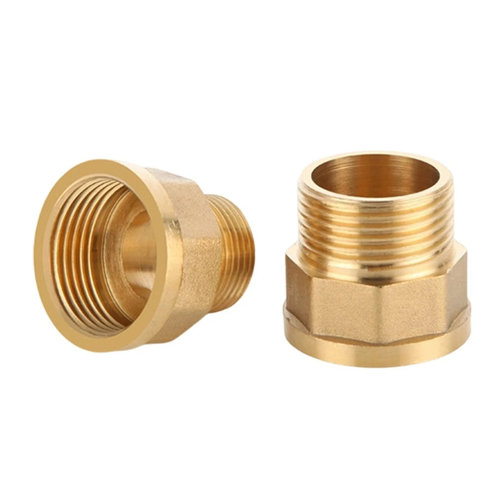 Brass Pipe Reducer 1" to 1/2" for Converting Larger Lines to Smaller Outlets