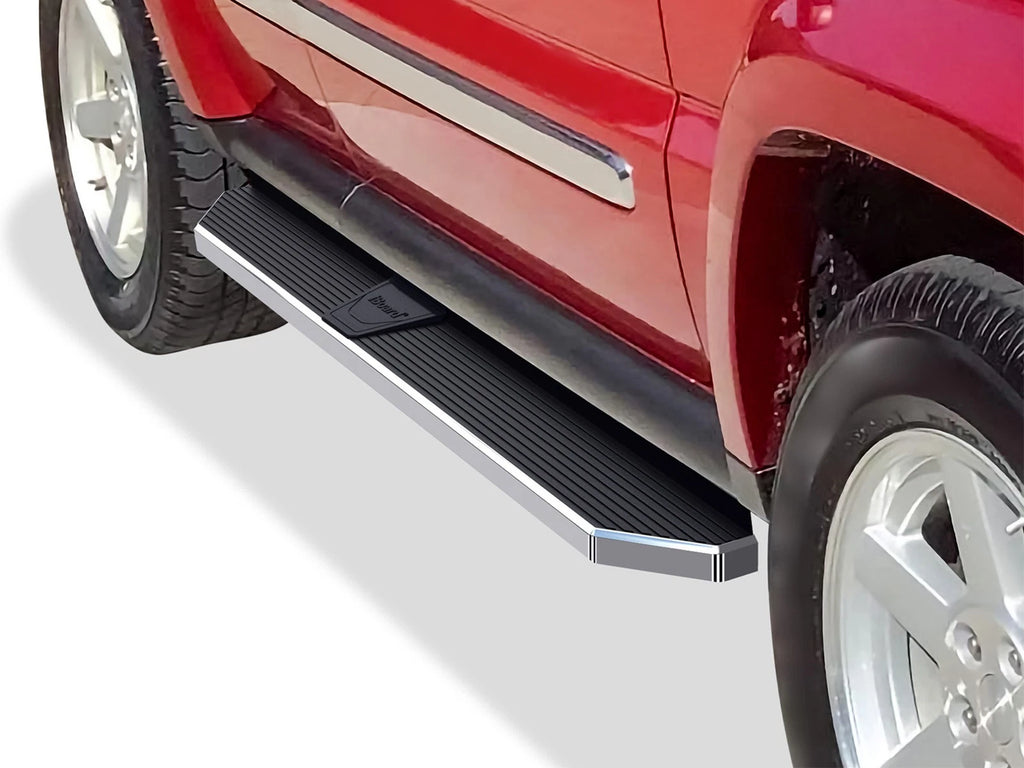 6" Polished Side Step Bars for Jeep Liberty (2002–2007)
