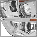Dual LED DRL Projector Headlights for Ford Focus (2015–2018)